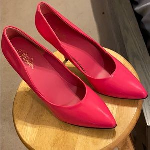 Size 15 pink pleaser stiletto